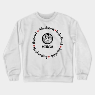 Virgo ♍ Zodiac Sign Astrology Crewneck Sweatshirt